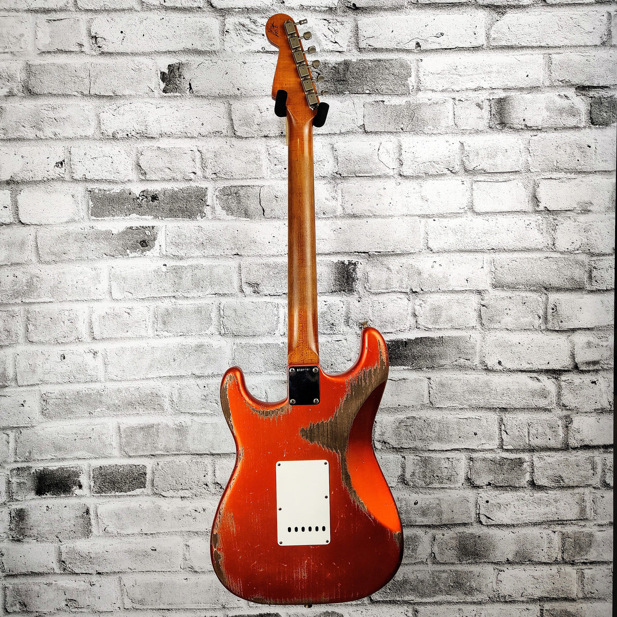 Fender Custom Shop Master-Built Greg Fessler '65 Stratocaster Heavy Relic - Faded Candy Tangerineo