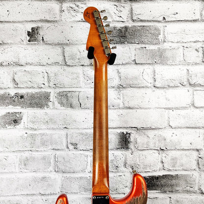 Fender Custom Shop Master-Built Greg Fessler '65 Stratocaster Heavy Relic - Faded Candy Tangerineo