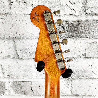 Fender Custom Shop Master-Built Greg Fessler '65 Stratocaster Heavy Relic - Faded Candy Tangerineo