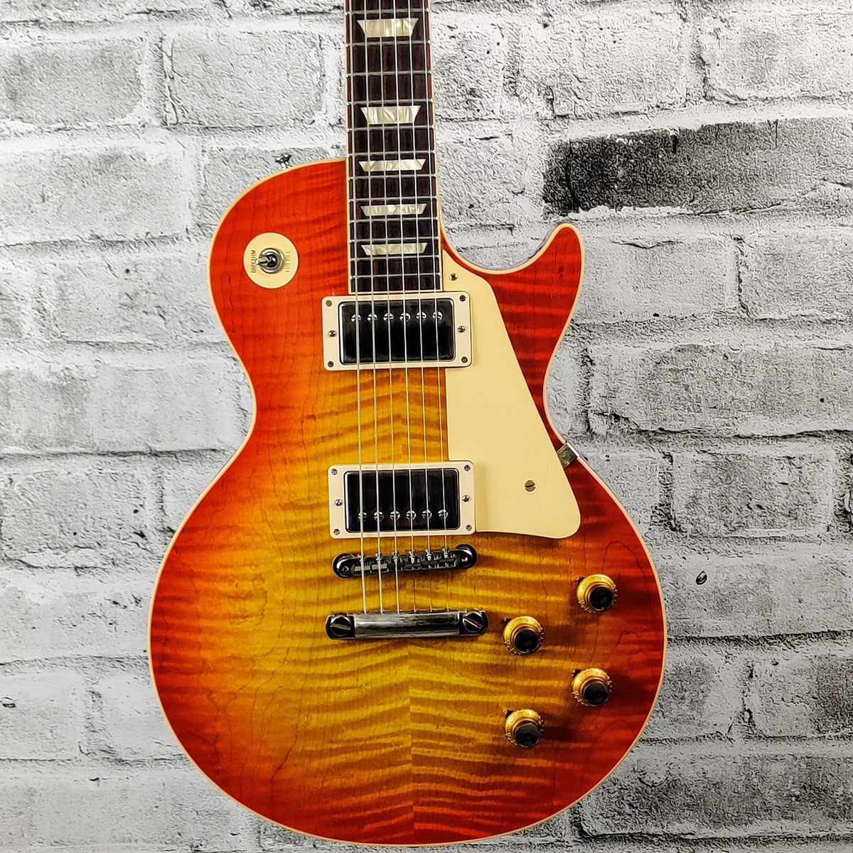 Gibson Custom Shop 60th Anniversary 1960 Les Paul Standard VOS V2 - Orange Lemon Fade