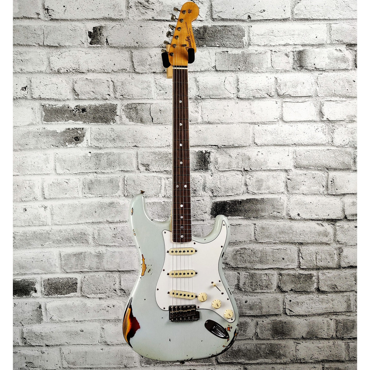 Fender Custom Shop LIMITED EDITION ’65  STRAT HEAVY RELIC FROM SUMMER 2019 EVENT - Faded Sonic Blue over 3-Tone Sunburst