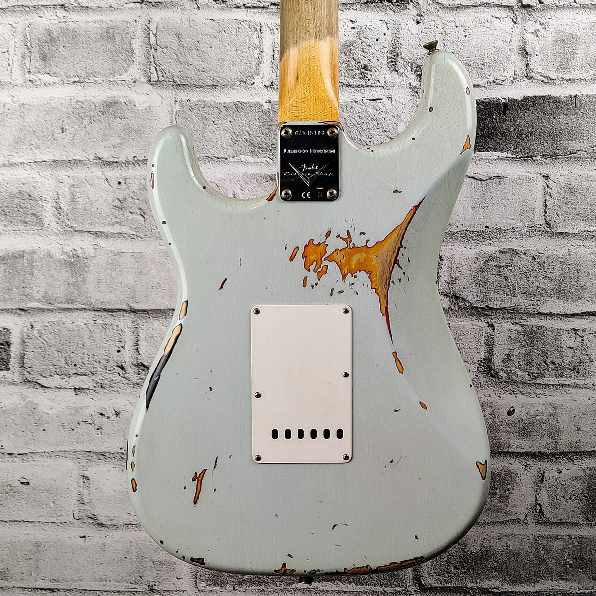 Fender Custom Shop LIMITED EDITION ’65  STRAT HEAVY RELIC FROM SUMMER 2019 EVENT - Faded Sonic Blue over 3-Tone Sunburst