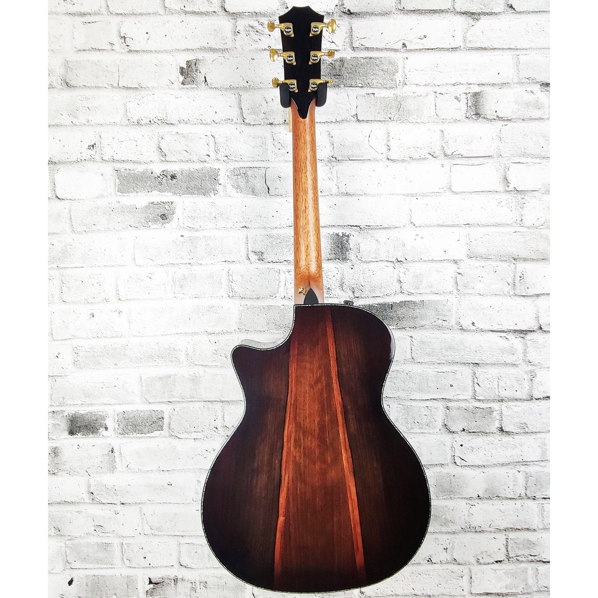 Taylor PS14ce LTD Acoustic Guitar - Sinker Redwood with Shaded Edgeburst Macassar Ebony