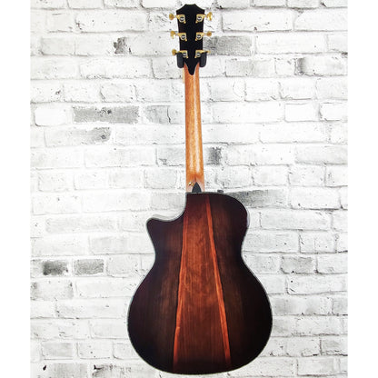 Taylor PS14ce LTD Acoustic Guitar - Sinker Redwood with Shaded Edgeburst Macassar Ebony