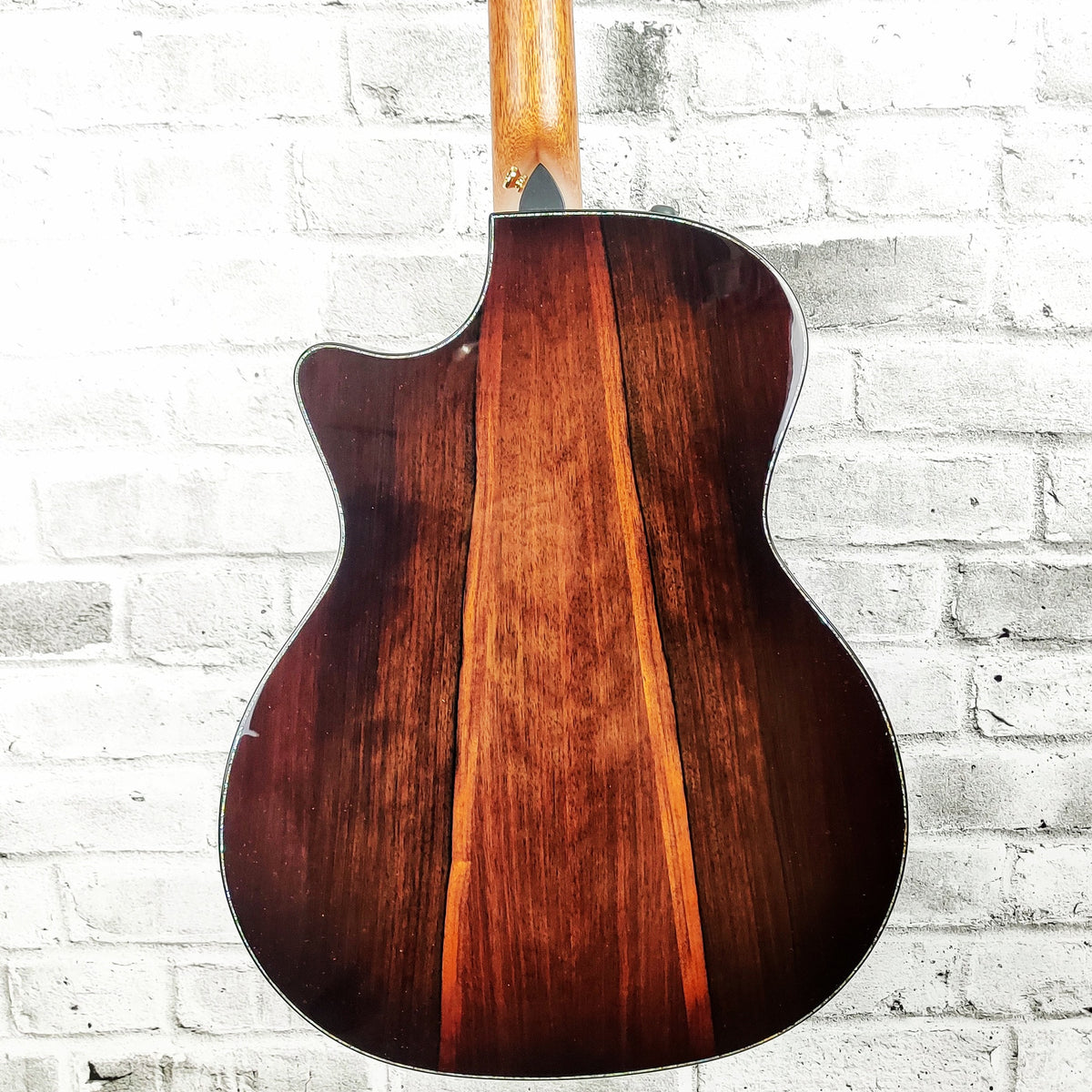 Taylor PS14ce LTD Acoustic Guitar - Sinker Redwood with Shaded Edgeburst Macassar Ebony