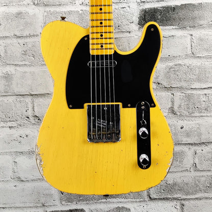 Fender Custom Shop Limited Edition 70th Anniversary Broadcaster Relic - Aged Nocaster Blonde