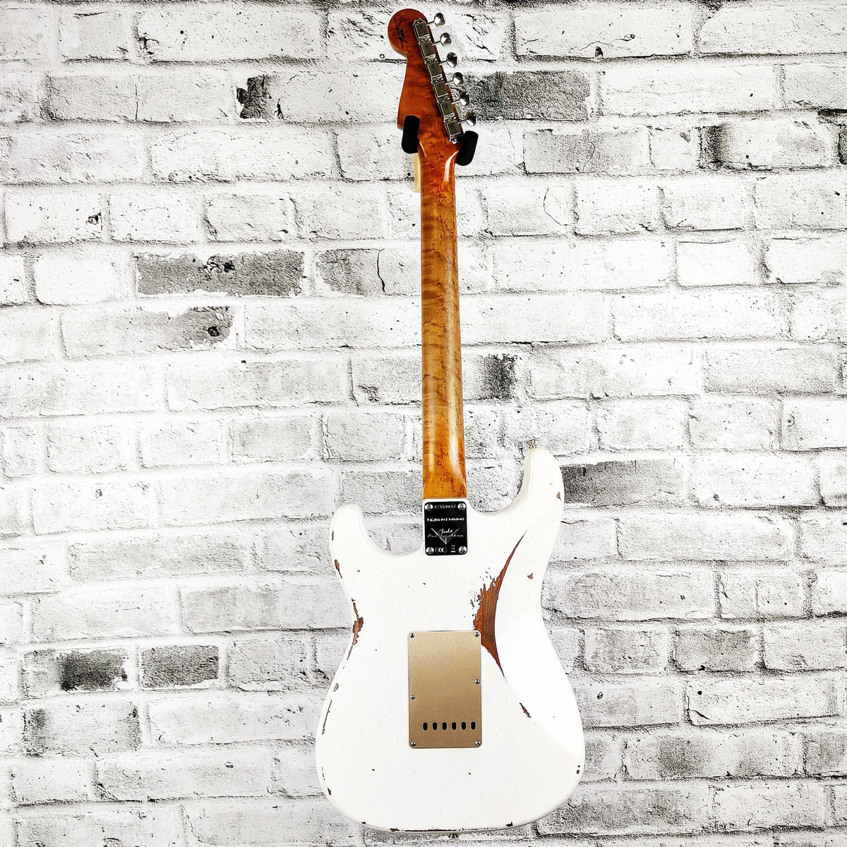 Fender Custom Shop 1960 Stratocaster Relic, Roasted – Aged Olympic White