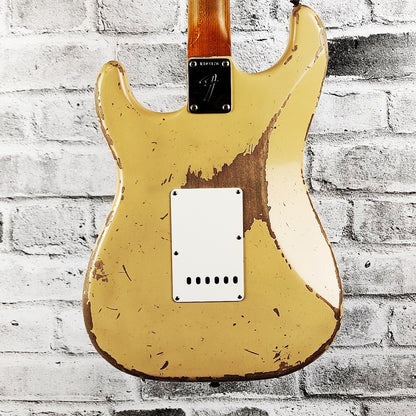 Fender Custom Shop Master Built – Todd Krause – 68 Stratocaster Relic – Aged Desert Sand
