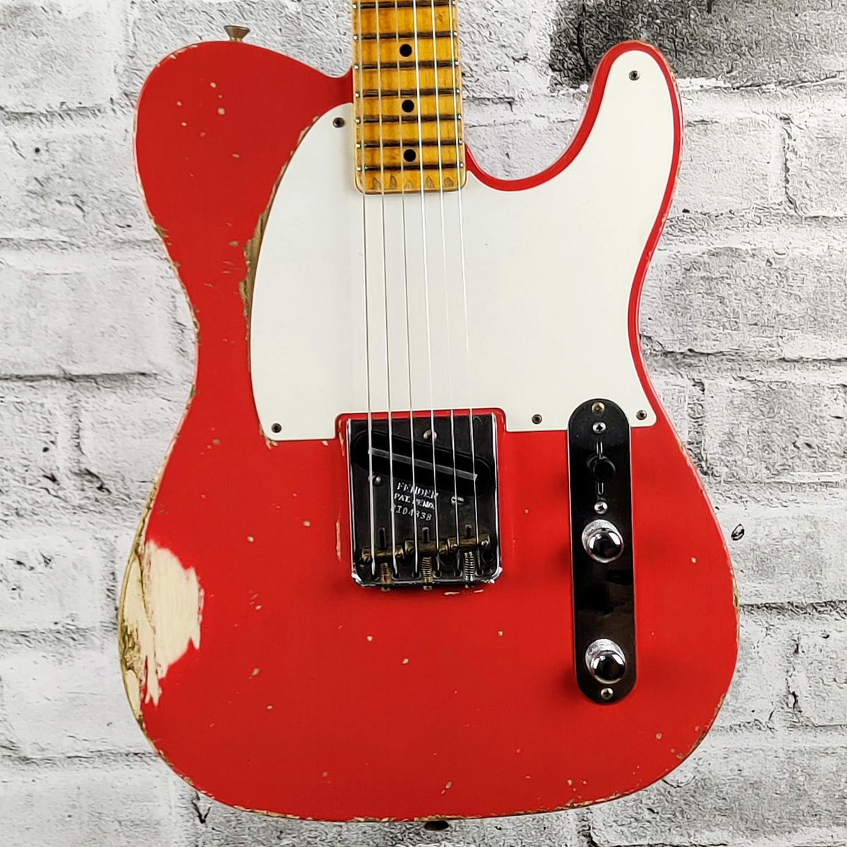 Fender Custom Shop Master Built – Jason Smith – 50's Esquire Heavy Relic – Fiesta Red