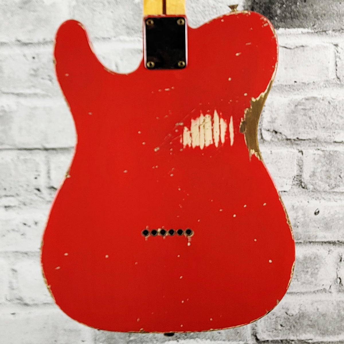 Fender Custom Shop Master Built – Jason Smith – 50's Esquire Heavy Relic – Fiesta Red
