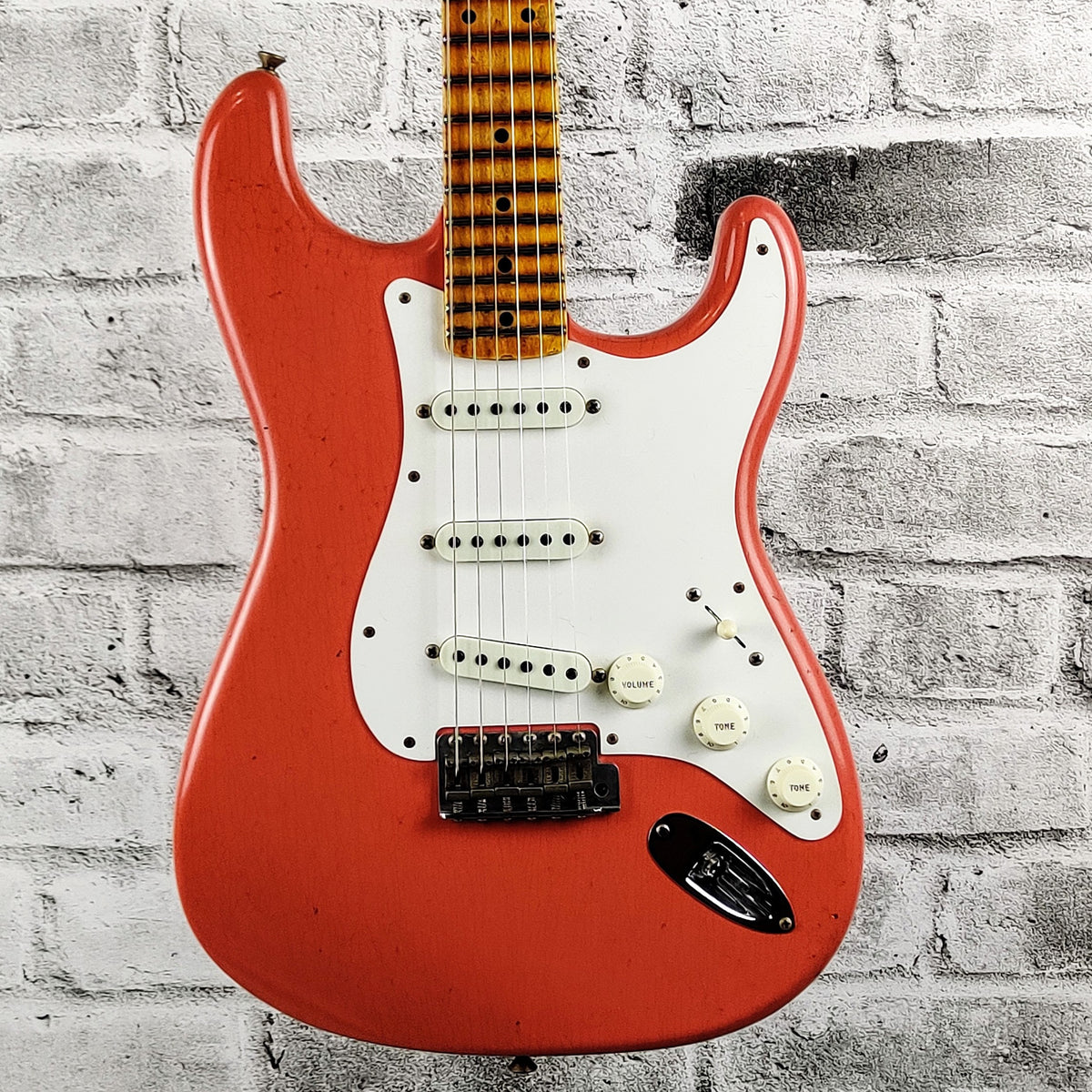 Fender Custom Shop Ltd Tomatillo Stratocaster Relic - Super Faded Aged Tahitian Coral