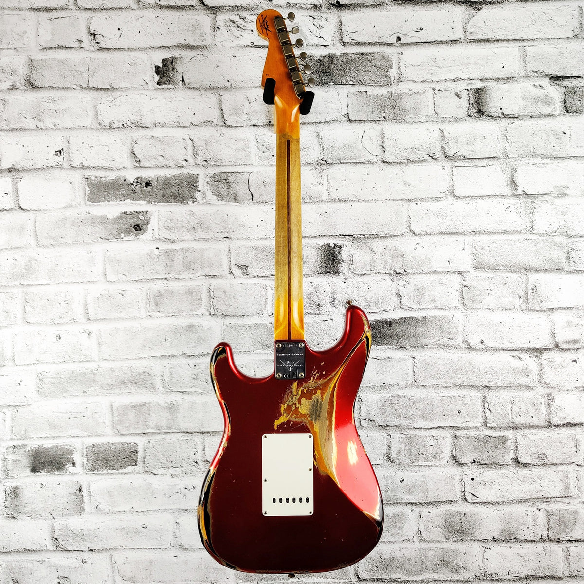 Fender Custom Shop Ltd 56 Stratocaster Heavy Relic – Super Faded Aged Candy Apple Red over 2-Tone Sunburst