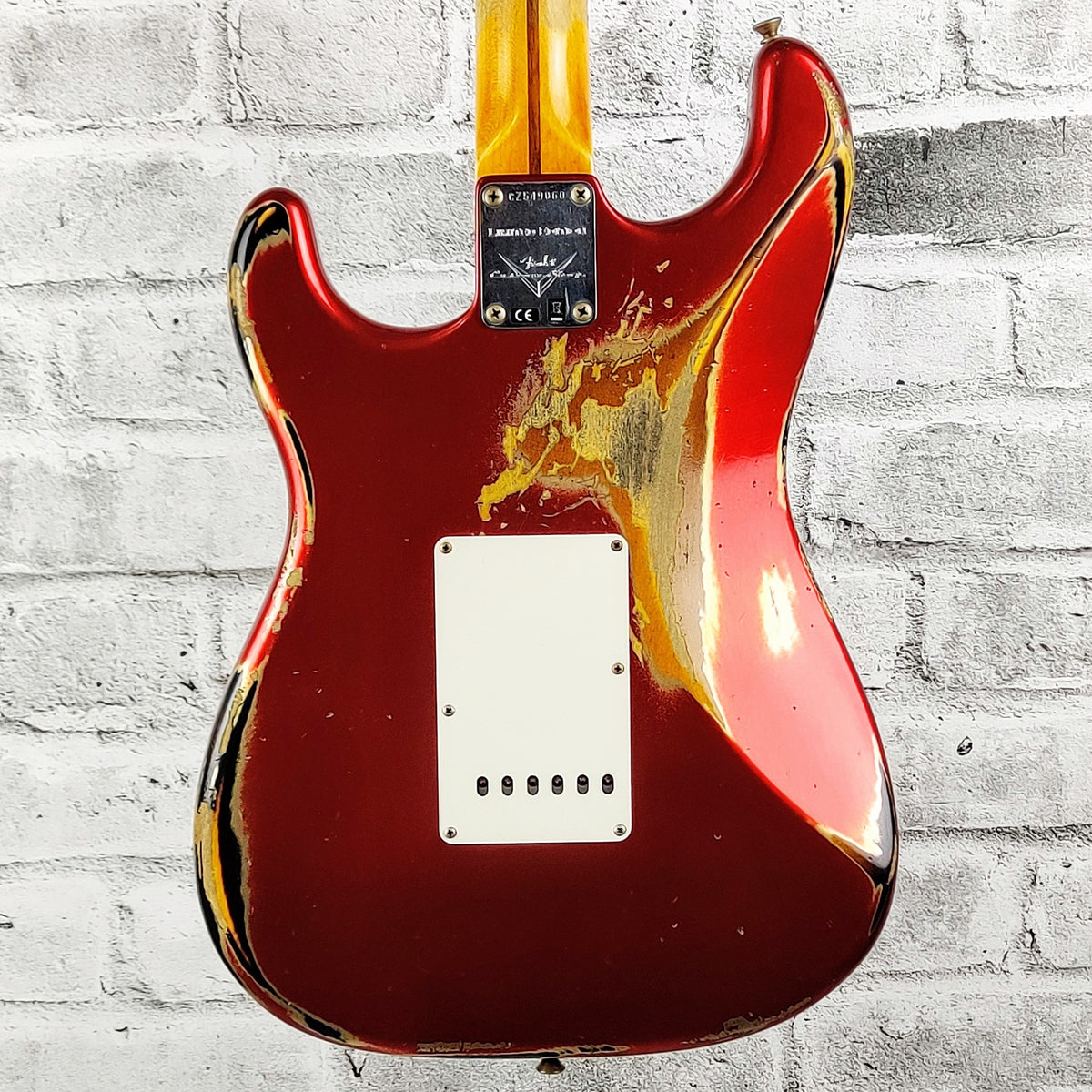 Fender Custom Shop Ltd 56 Stratocaster Heavy Relic – Super Faded Aged Candy Apple Red over 2-Tone Sunburst