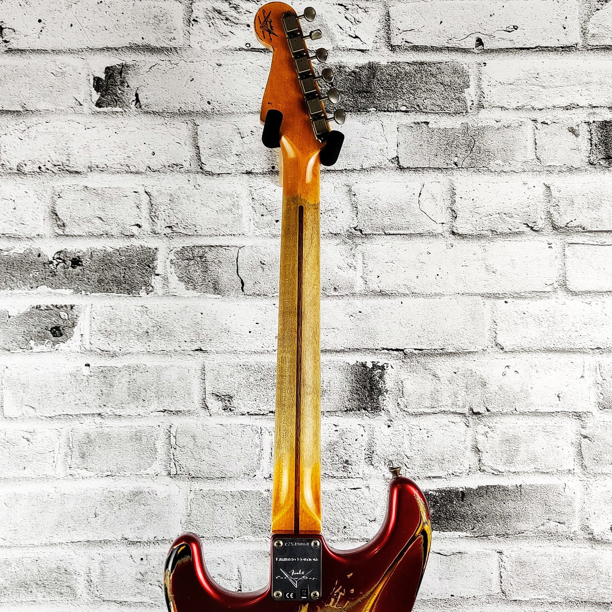 Fender Custom Shop Ltd 56 Stratocaster Heavy Relic – Super Faded Aged Candy Apple Red over 2-Tone Sunburst