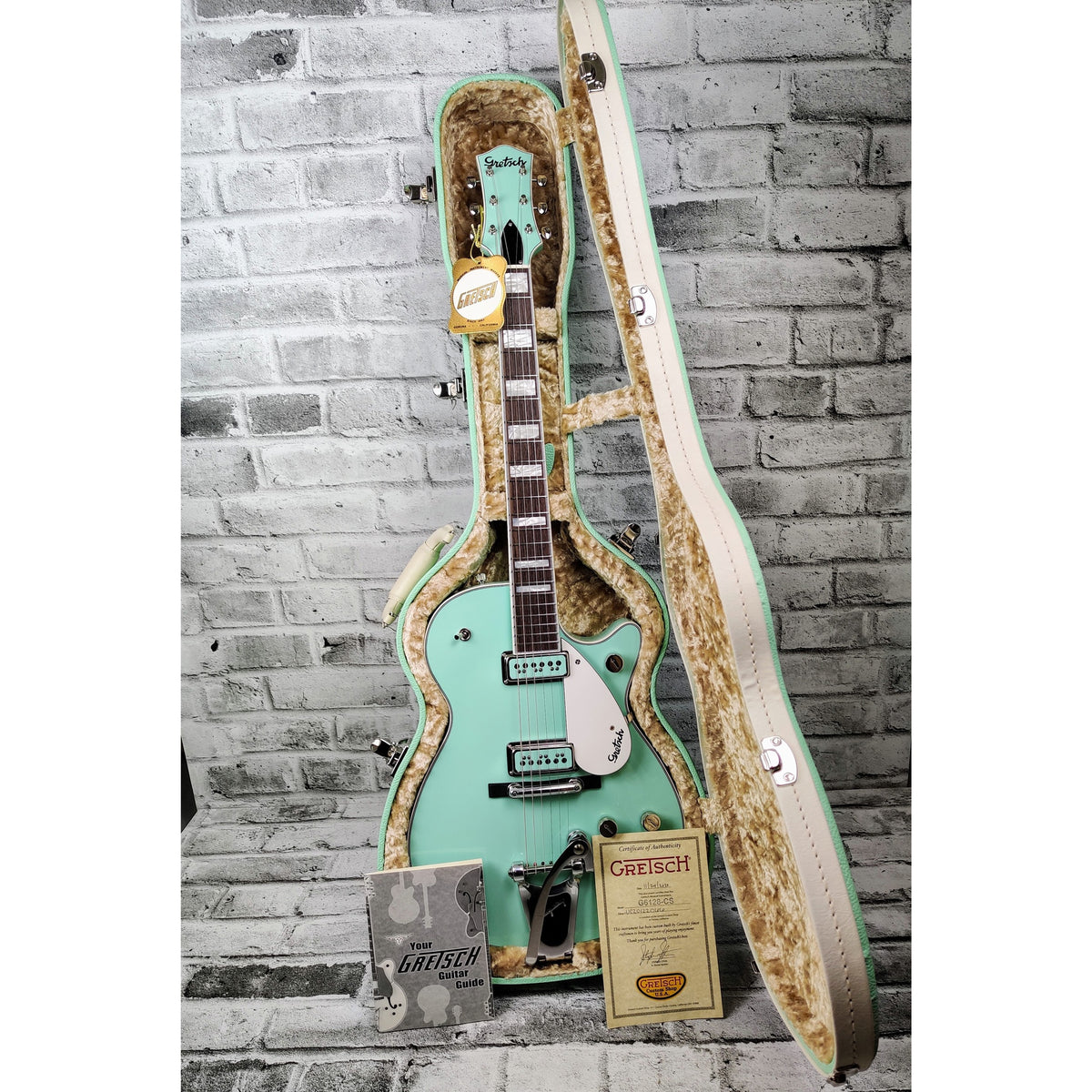 Gretsch Custom Shop Master Built, Stephen Stern, G6128 '55 Duo Jet - Surf Green