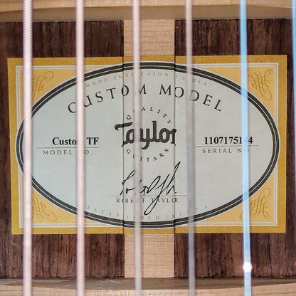 Taylor Custom Shop 12 Fret Grand Concert, Cocobolo Back & Sides - Natural
