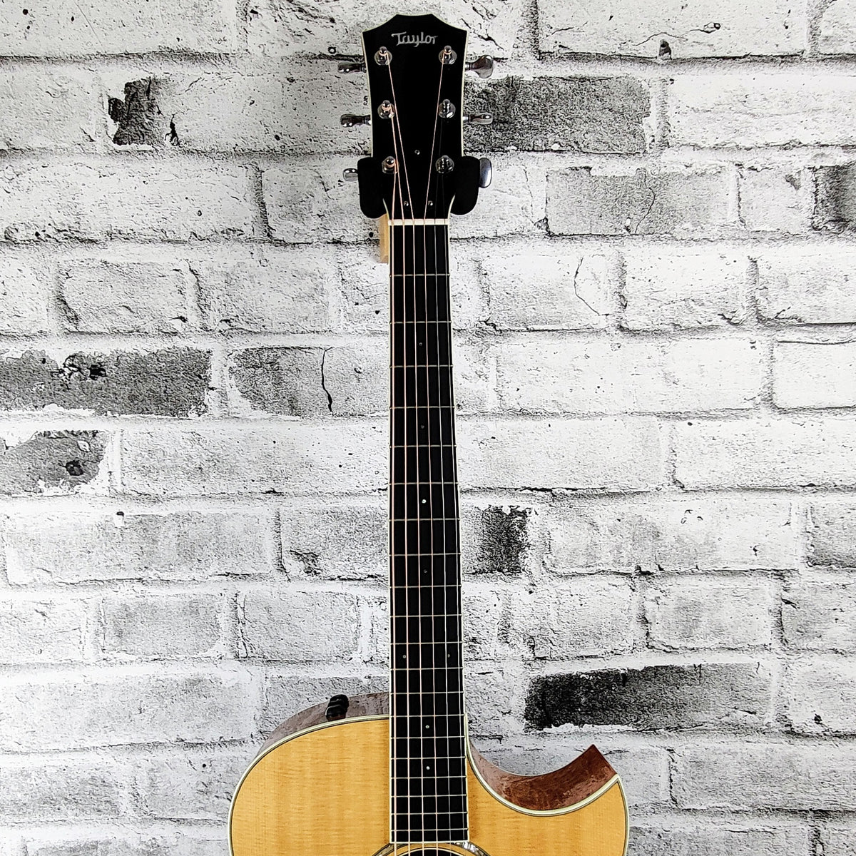 Taylor Custom Shop Acoustic Grand Orchestra w/ Florentine Cutaway, Flame Mahogany - Natural