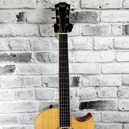 Taylor Custom Shop Acoustic Grand Orchestra w/ Florentine Cutaway, Flame Mahogany - Natural