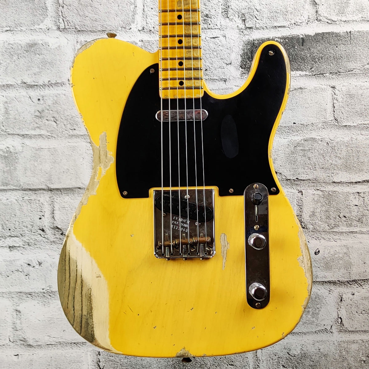 Fender Custom Shop Limited Edition '51 Telecaster Heavy Relic, Maple Fingerboard - Aged Nocaster Blonde