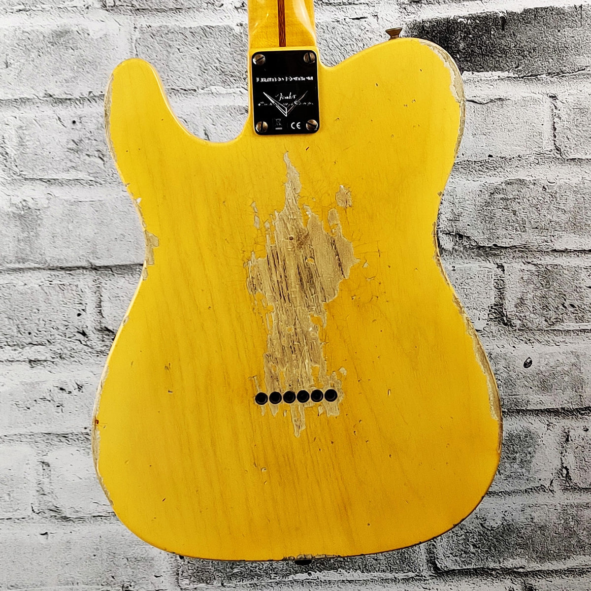 Fender Custom Shop Limited Edition '51 Telecaster Heavy Relic, Maple Fingerboard - Aged Nocaster Blonde