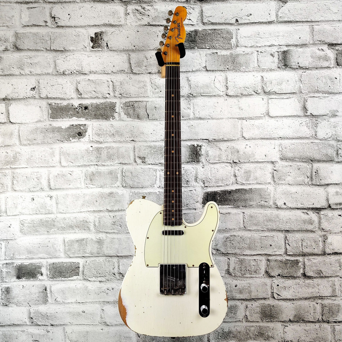 Fender Custom Shop S21 1961 Limited Edition Telecaster Relic, Rosewood Fingerboard – Aged Olympic White