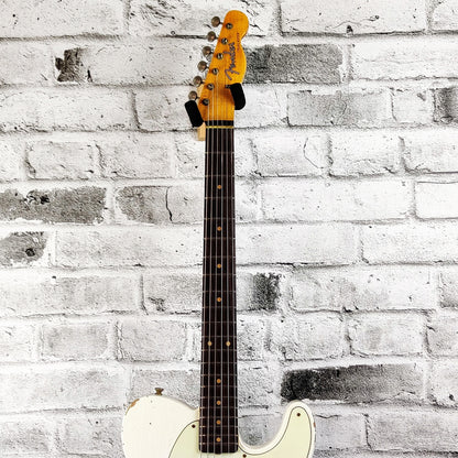 Fender Custom Shop S21 1961 Limited Edition Telecaster Relic, Rosewood Fingerboard – Aged Olympic White