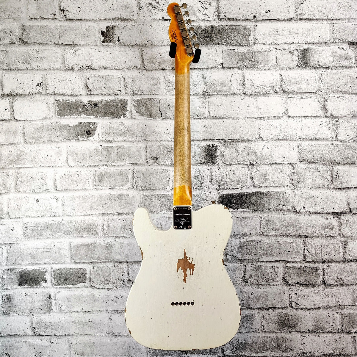 Fender Custom Shop S21 1961 Limited Edition Telecaster Relic, Rosewood Fingerboard – Aged Olympic White