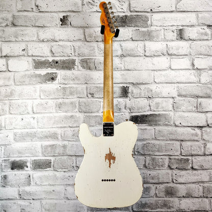 Fender Custom Shop S21 1961 Limited Edition Telecaster Relic, Rosewood Fingerboard – Aged Olympic White
