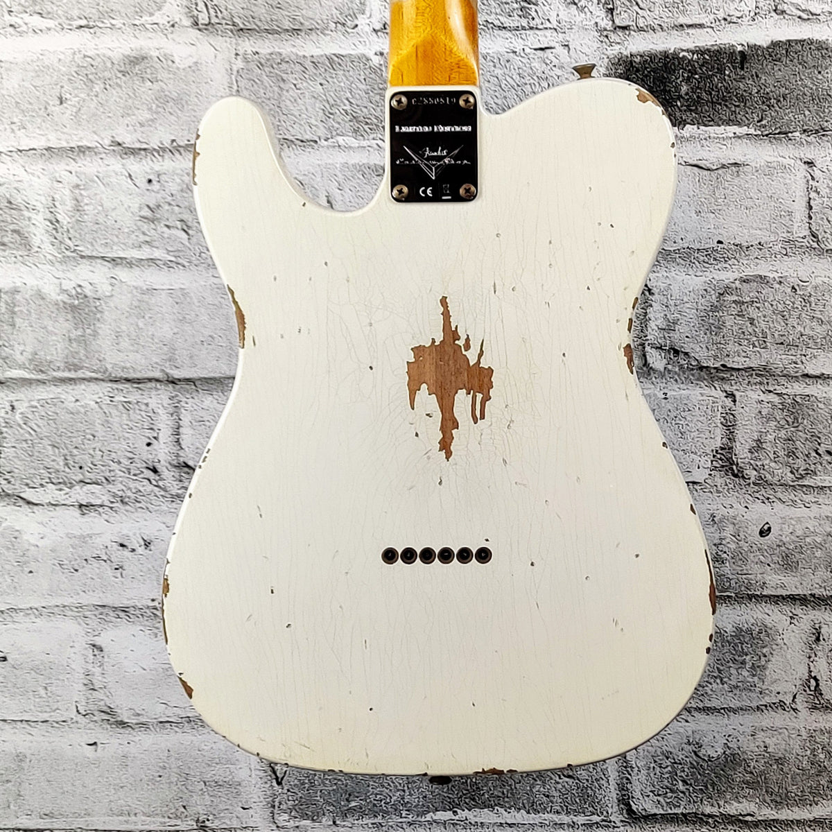 Fender Custom Shop S21 1961 Limited Edition Telecaster Relic, Rosewood Fingerboard – Aged Olympic White