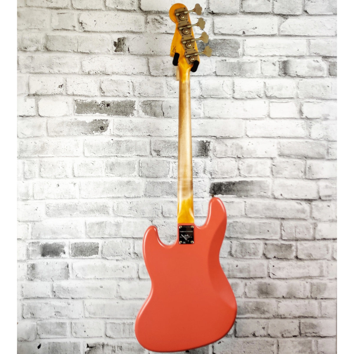 Fender Custom Shop S20 Limited Edition 64 Jazz Bass Journeyman Relic - Super Faded Aged Tahitian Coral