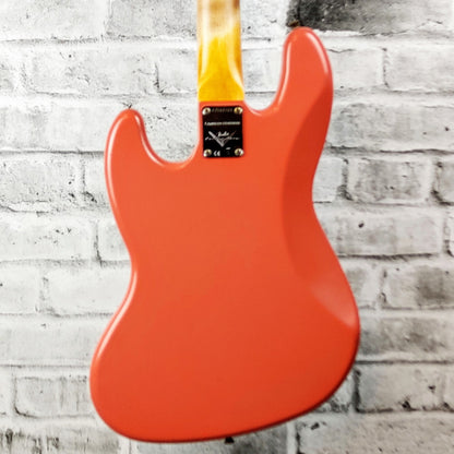 Fender Custom Shop S20 Limited Edition 64 Jazz Bass Journeyman Relic - Super Faded Aged Tahitian Coral
