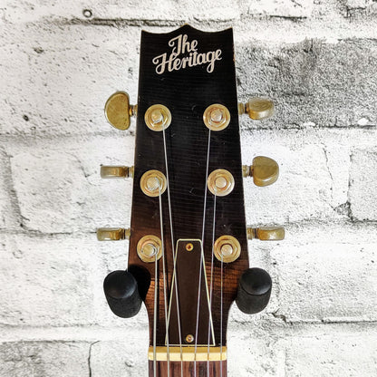 Heritage H-137 Solid Body Guitar Artisan Aged Special Run w/case - TV Yellow