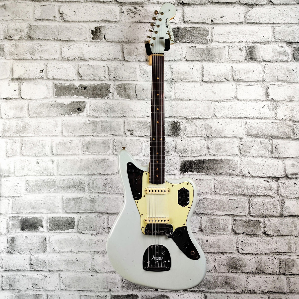 Fender Custom Shop'63 Jaguar Journeyman Relic, Rosewood Fingerboard - Super Faded Aged Sonic Blue