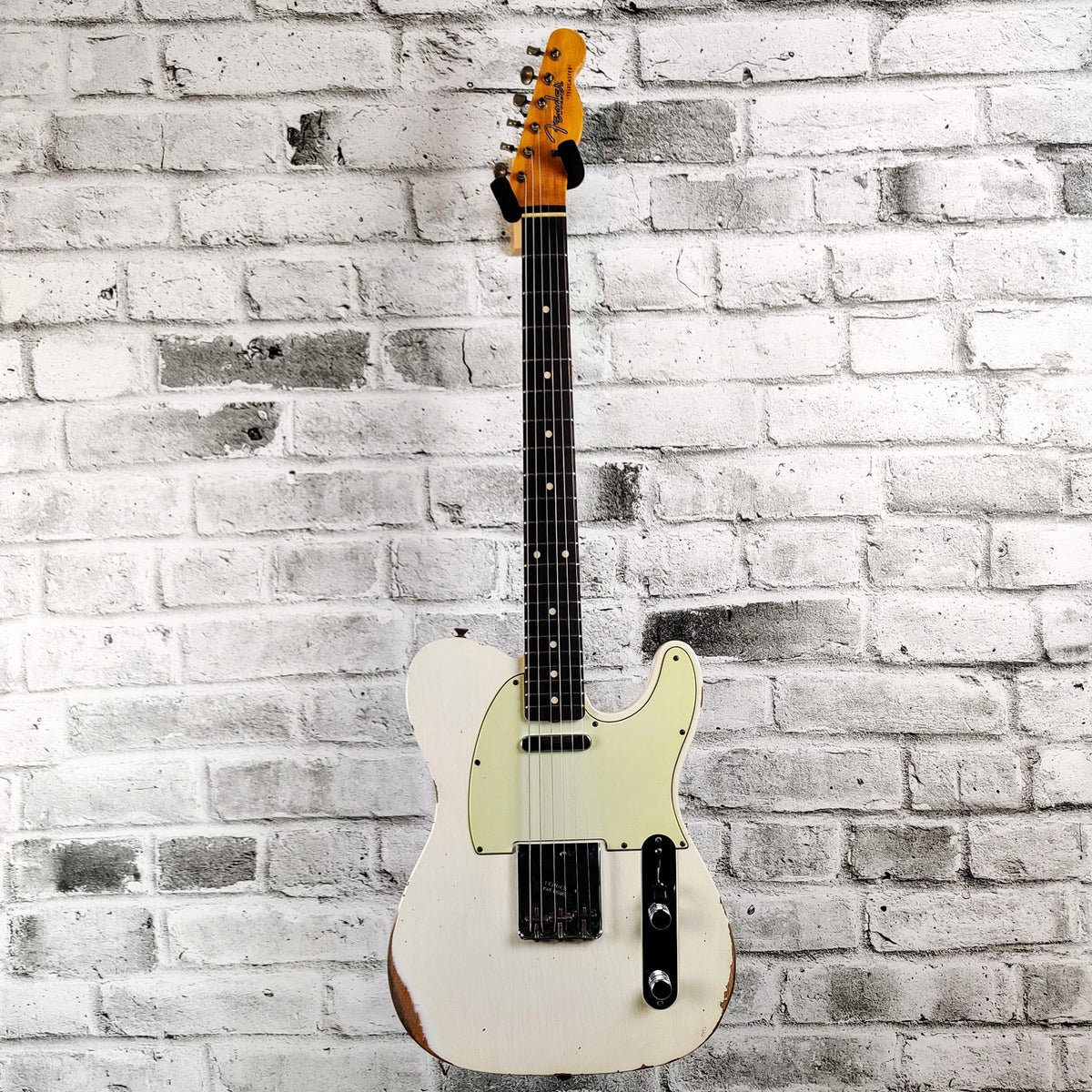 Fender Custom Shop 2020 1961 Telecaster Relic, Rosewood Fingerboard – Aged Olympic White