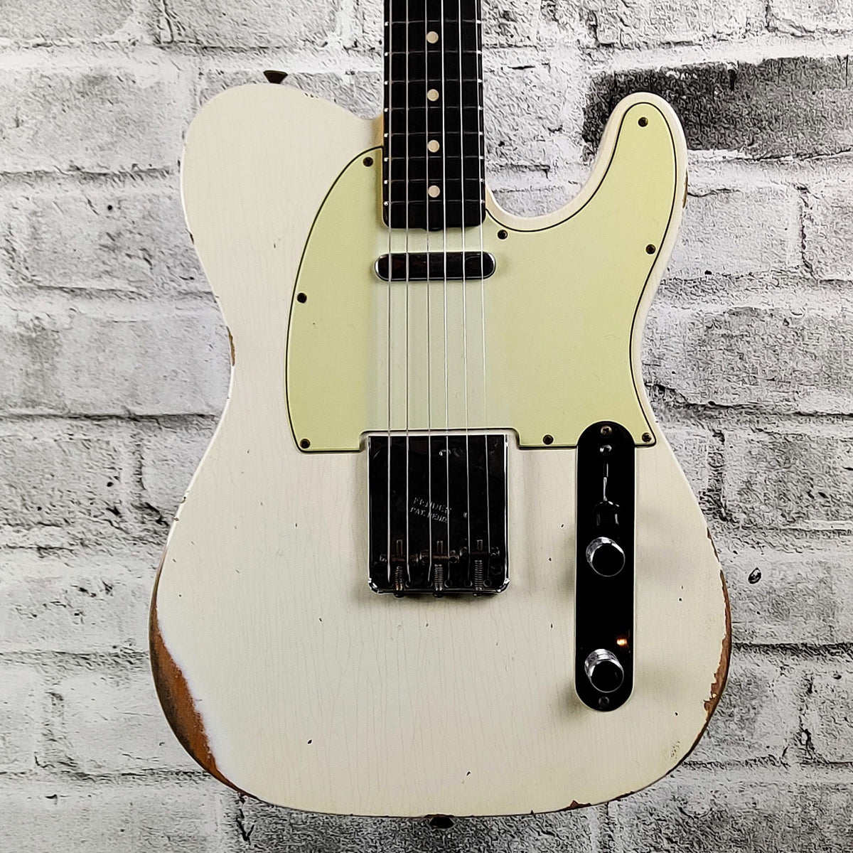 Fender Custom Shop 2020 1961 Telecaster Relic, Rosewood Fingerboard – Aged Olympic White