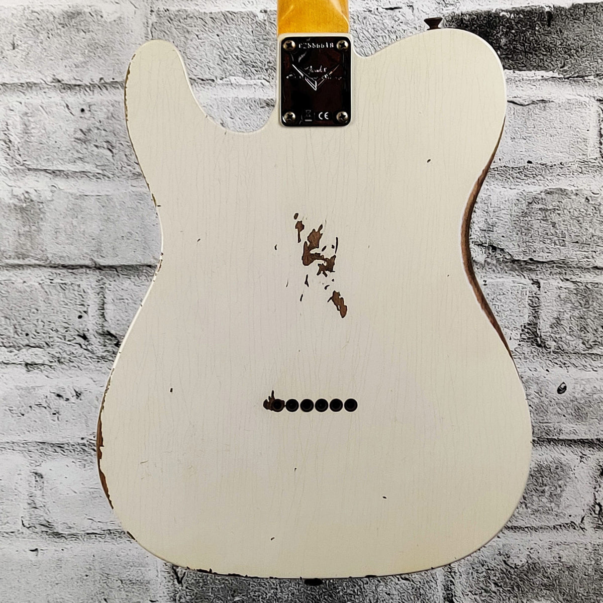 Fender Custom Shop 2020 1961 Telecaster Relic, Rosewood Fingerboard – Aged Olympic White