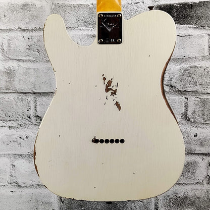 Fender Custom Shop 2020 1961 Telecaster Relic, Rosewood Fingerboard – Aged Olympic White