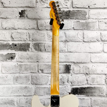 Fender Custom Shop 2020 1961 Telecaster Relic, Rosewood Fingerboard – Aged Olympic White