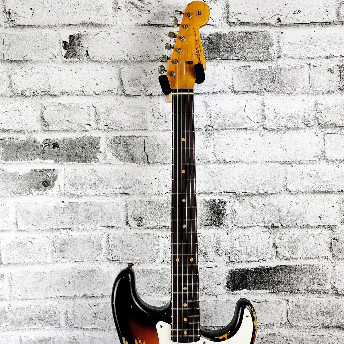 Fender Custom Shop 1959 Stratocaster Heavy Relic, Rosewood Fingerboard - Faded Aged Chocolate 3-Color Sunburst