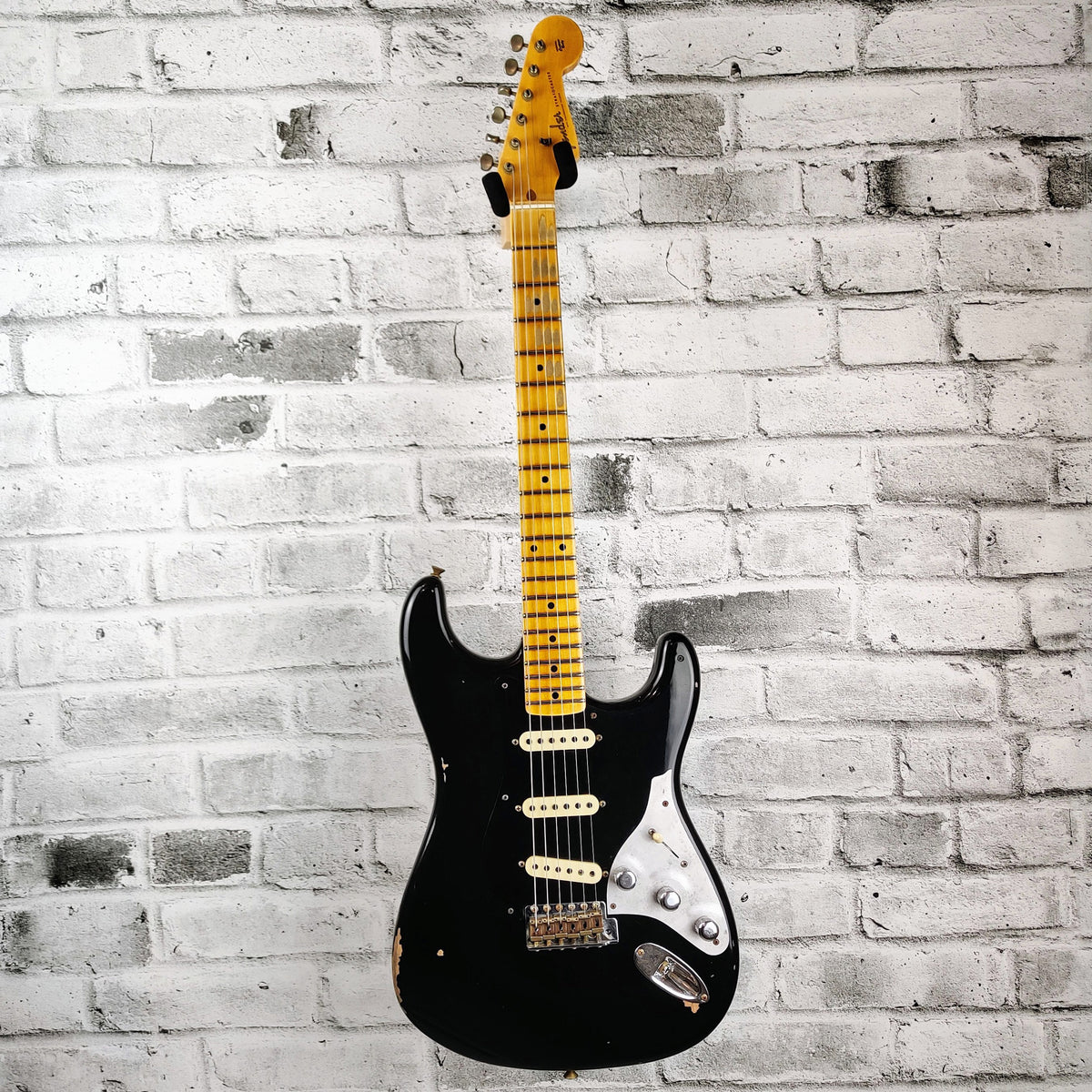 Fender Custom Shop Limited Edition Poblano II Stratocaster Relic, Maple Fingerboard - Aged Black