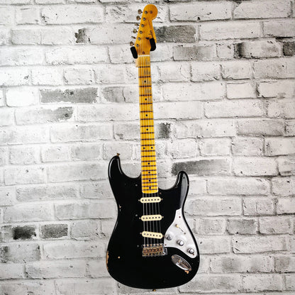 Fender Custom Shop Limited Edition Poblano II Stratocaster Relic, Maple Fingerboard - Aged Black