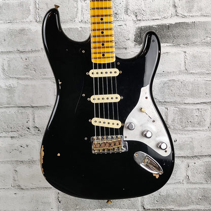Fender Custom Shop Limited Edition Poblano II Stratocaster Relic, Maple Fingerboard - Aged Black