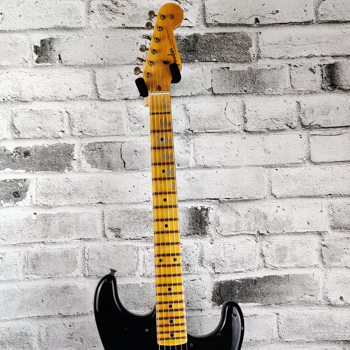 Fender Custom Shop Limited Edition Poblano II Stratocaster Relic, Maple Fingerboard - Aged Black