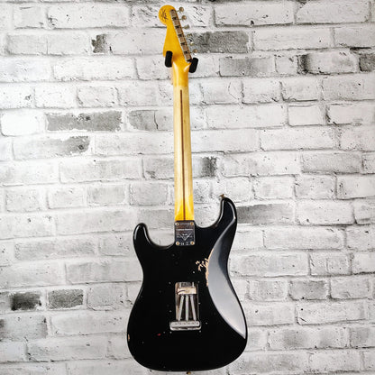 Fender Custom Shop Limited Edition Poblano II Stratocaster Relic, Maple Fingerboard - Aged Black