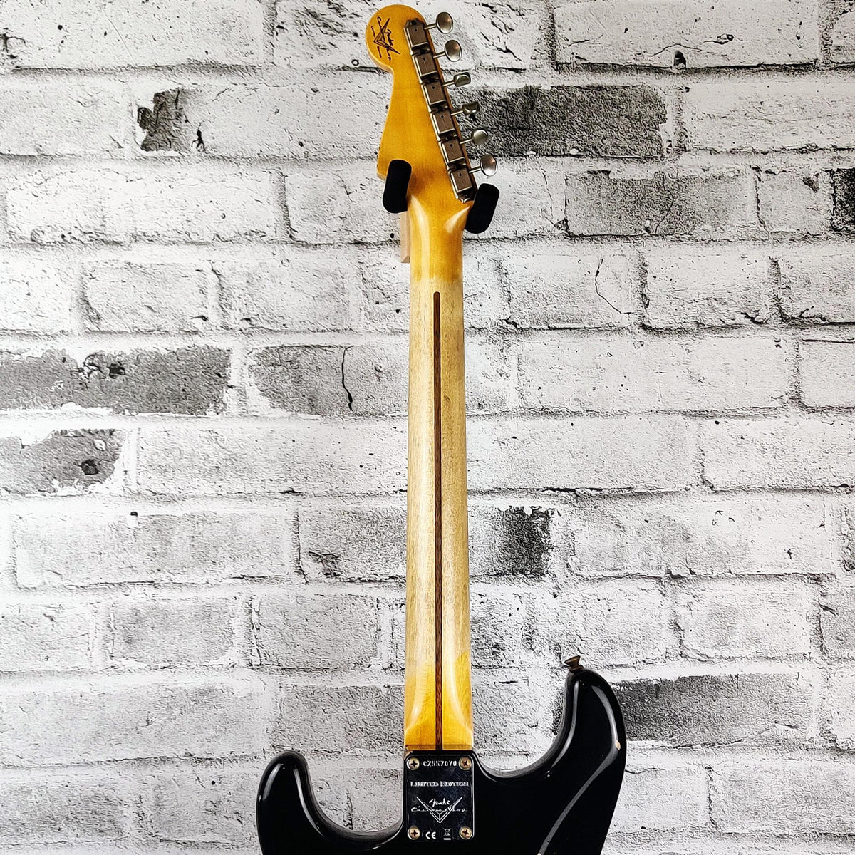 Fender Custom Shop Limited Edition Poblano II Stratocaster Relic, Maple Fingerboard - Aged Black