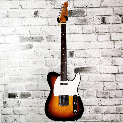 Fender Custom Shop 1960 Telecaster Relic, Rosewood Fingerboard - Faded Aged 3-Color Sunburst
