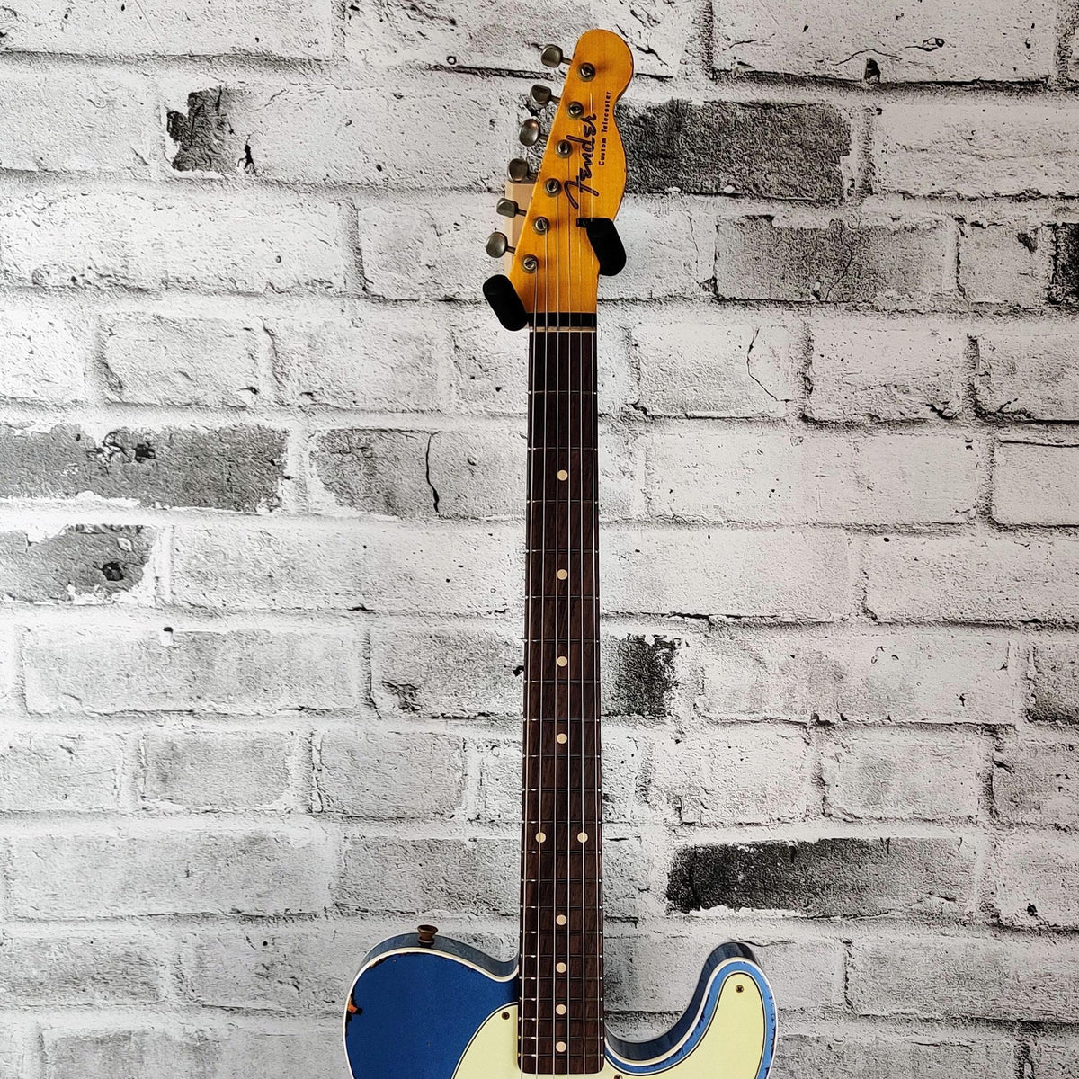 Fender Custom Shop 1960 Telecaster Custom Heavy Relic - Aged Lake Placid Blue over Chocolate 3-Colour Sunburst