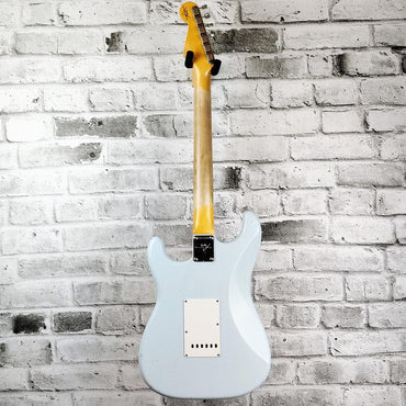 Fender Custom Shop 1963 Stratocaster Journeyman Relic with Closet Classic Hardware, Rosewood Fingerboard - Super Faded Aged Sonic Blue