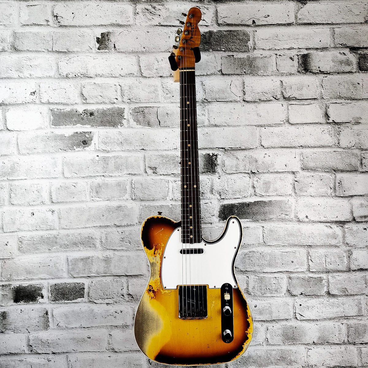 FENDER Custom Shop 1959 Telecaster Custom - Super Heavy Relic Faded/Aged Chocolate 3-Color Sunburst