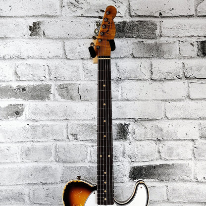 FENDER Custom Shop 1959 Telecaster Custom - Super Heavy Relic Faded/Aged Chocolate 3-Color Sunburst